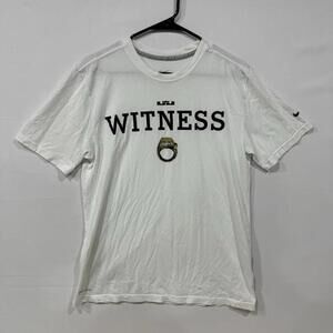 Rare Lebron James White Championship Ring Witness Ss T-Shirt